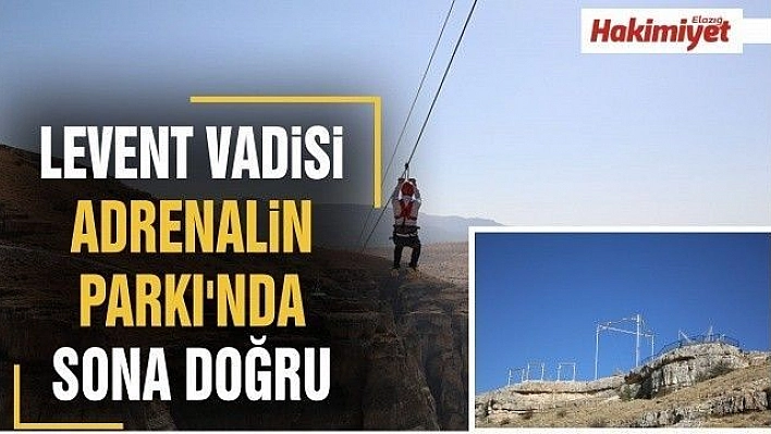 Levent Vadisi Adrenalin Parkı'nda sona doğru