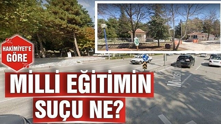 MİLLİ EĞİTİMİN SUÇU NE?