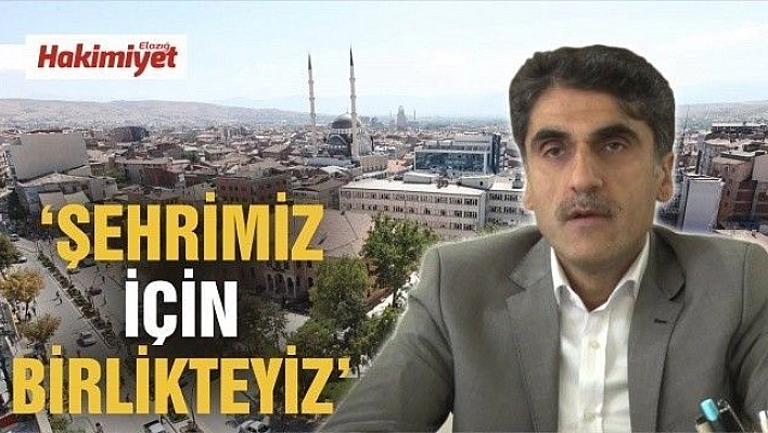 'Şehrimiz için birlikteyiz'