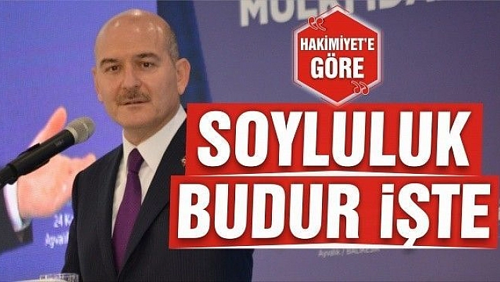 SOYLULUK BUDUR İŞTE