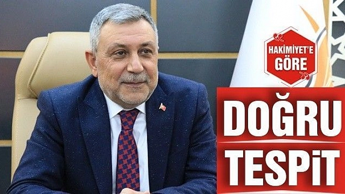 DOĞRU TESPİT