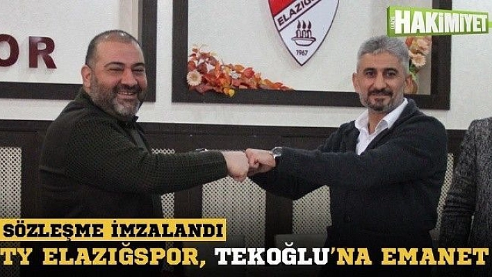 Elazığspor, Ümit Tekoğlu'na emanet