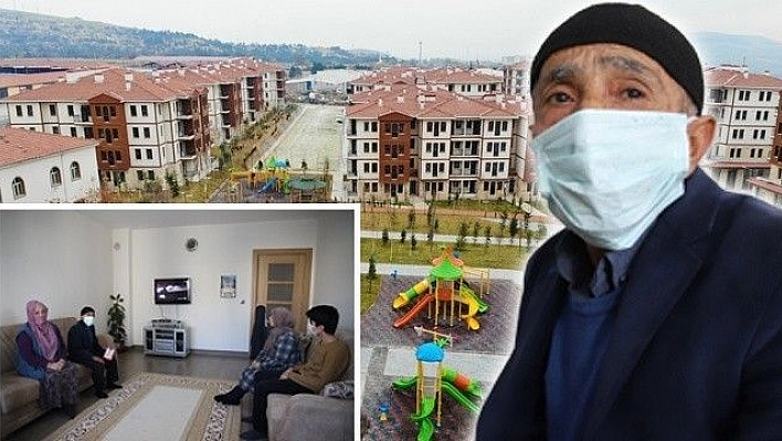 Evlerine kavuşan depremzedeler: 'Yapılanları görmeyenler var ama çok güzel iş başardılar'