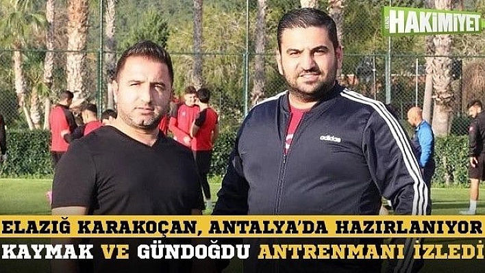 Kaymak ve Gündoğdu'dan Antalya çıkartması