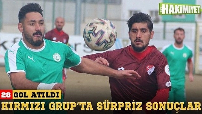 Kırmızı Grup'ta sürpriz sonuçlar!