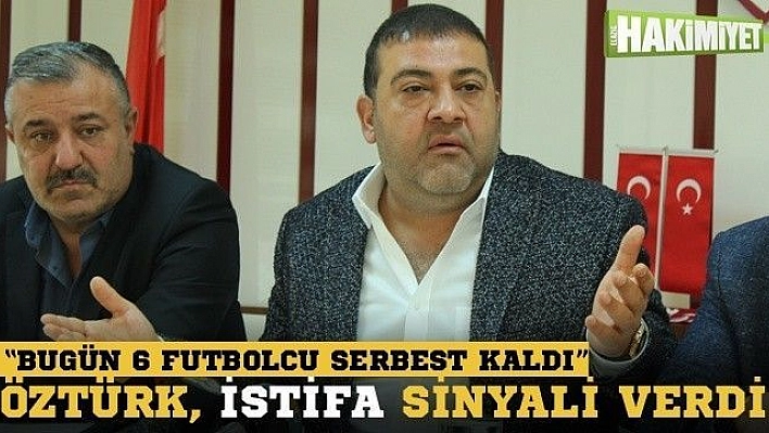 Selçuk Öztürk'ten istifa sinyali!