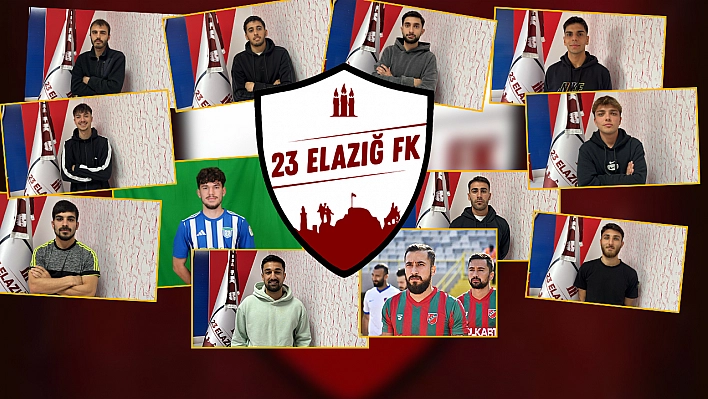23 Elazığ FK'dan transfer atağı: 12 yeni isim kadroda