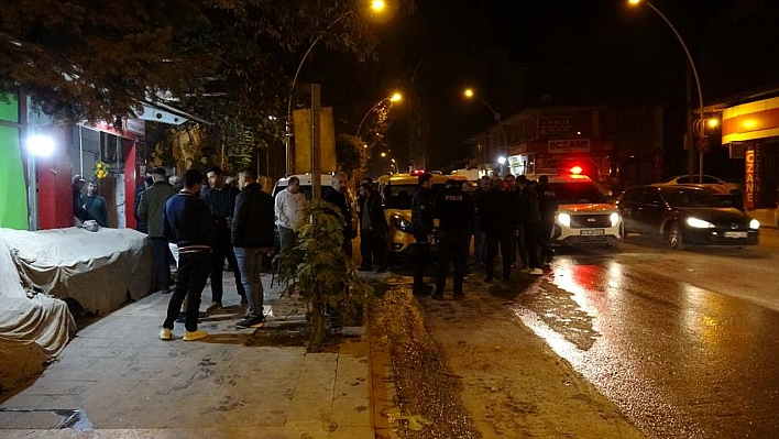 3 kişilik grup kurşun yağdırdı: 1 yaralı