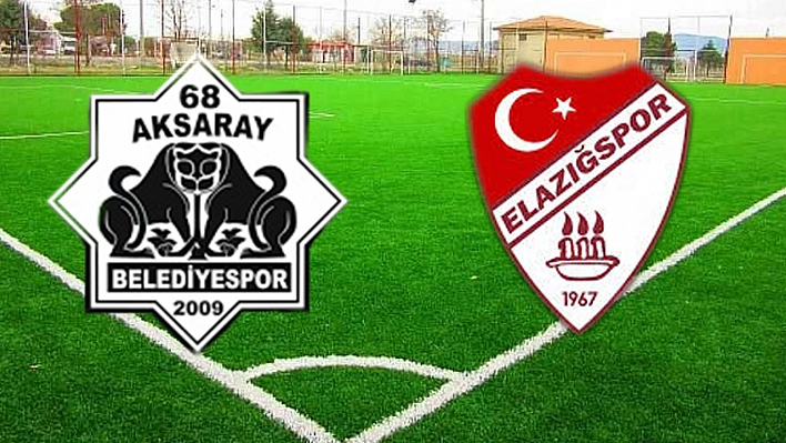 68 Aksarayspor - Elazığspor Canlı Anlatım