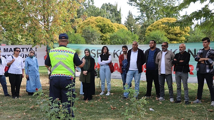 Aday sürücülere son ders Jandarmadan