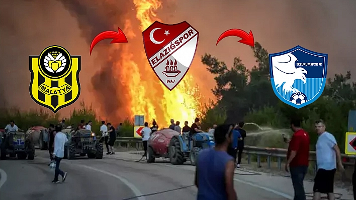 Ağaçlandırma kampanyasına Elazığspor ve Yeni Malatyaspor'dan anlamlı destek