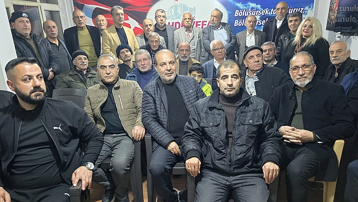 Ahde Vefa Derneği'nde sohbet