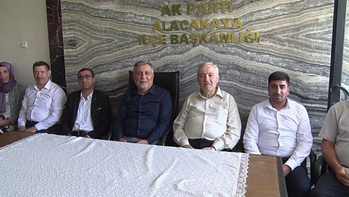 Ak Parti Heyeti Arıcak ve Alacakaya'daydı