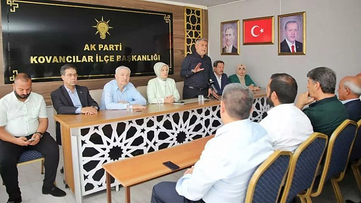 Ak Parti Heyeti Karakoçan, Palu Ve Kovancılar'da