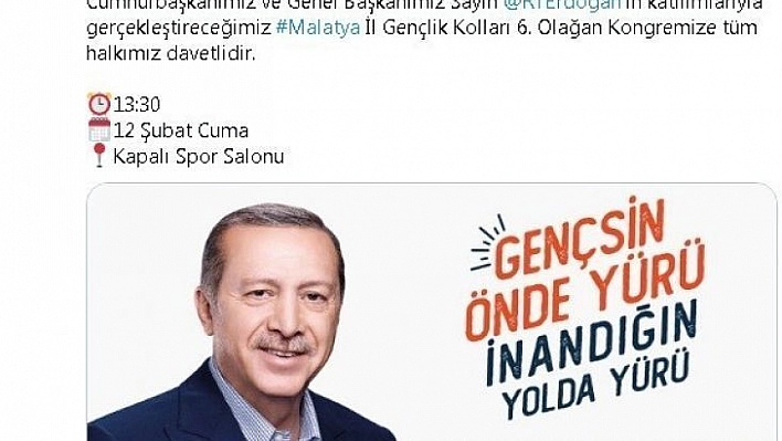 AK Parti Malatya Gençlik kollarında seçim heyecanı