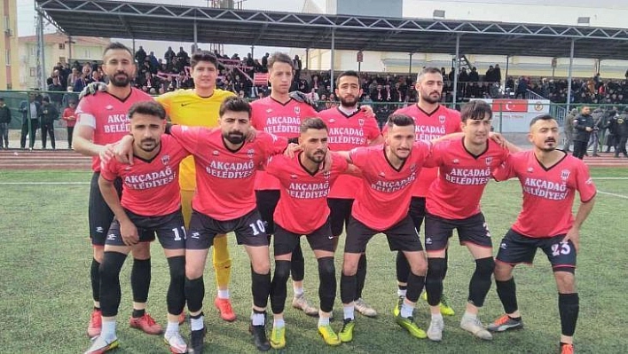 Akçadağspor, play-off'un ilk maçında galip