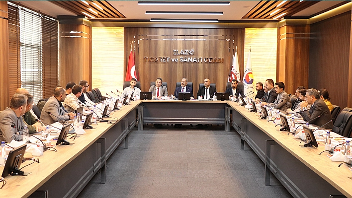 AKSA Doğalgaz ve Sektör Temsilcileri Elazığ TSO'da Bir Araya Geldi