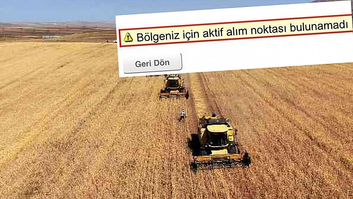 Aktif Alım Bölgesi Bulunamadı