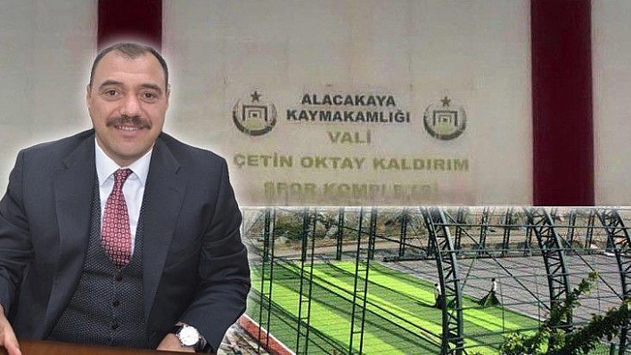 Alacakaya, Vali Kaldırım'ı duygulandırdı