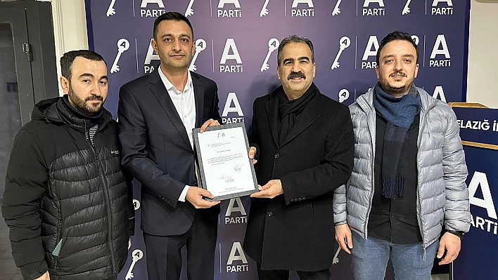 Anahtar Parti Elazığ Merkez İlçe Başkanlığına Kürşat Coşkun atandı