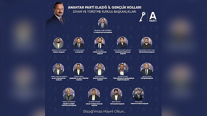 Anahtar Parti İl Gençlik Kolları Yönetim Kurulu açıklandı