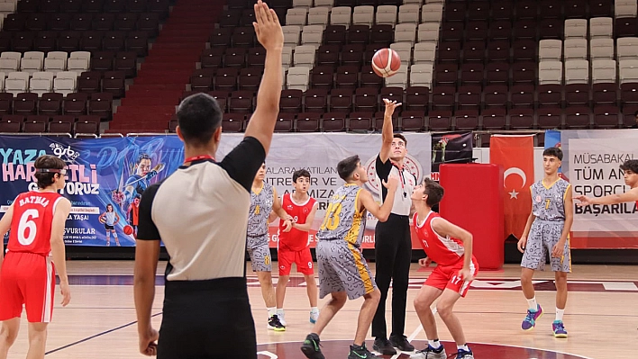ANALİG basketbol yarı final heyecanı Elazığ'da başladı