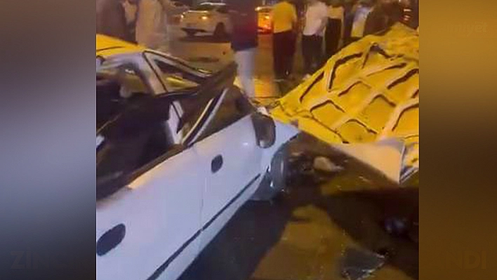 Aracın tekeri yola fırladı, zincirleme kazada 3 kişi yaralandı