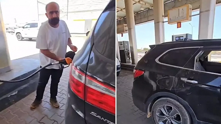 Aracının deposunu fulledi, ödediği paraya inanamadı