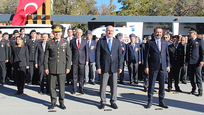 Atatürk'ün Elazığ'a Gelişinin 86'ncı Yıldönümü Kutlandı