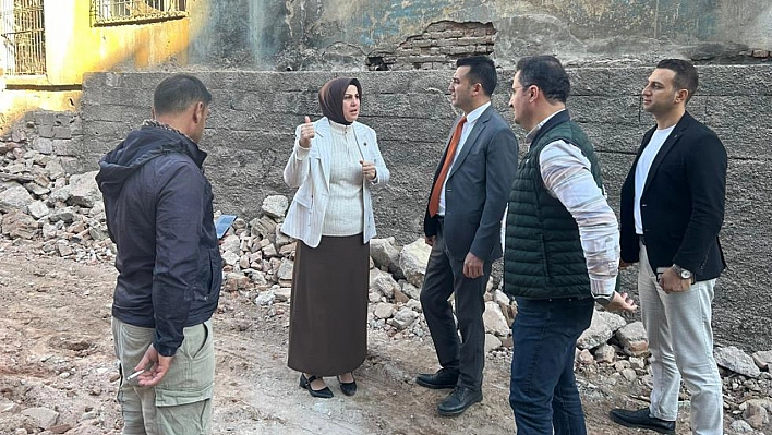 Bağlar Kaymakamı metruk binaları inceledi