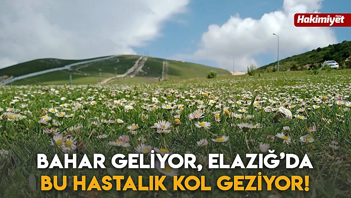 Bahar Geliyor, Elazığ'da Bu Hastalık Kol Geziyor!