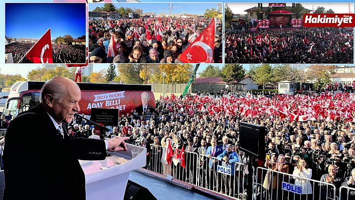 Bahçeli: 'Onlar ABD'ye Gider, Biz Elazığ'ın Huzurundayız'