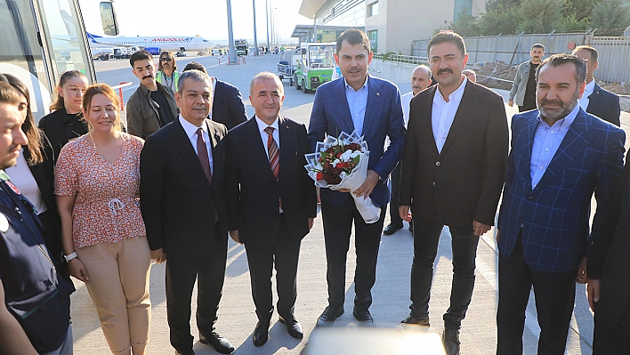 Bakan Kurum Elazığ'da