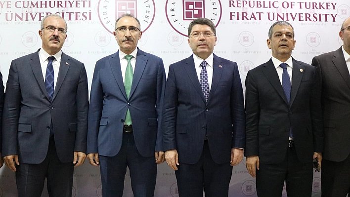 Bakan Tunç, Fırat Üniversitesi'nde