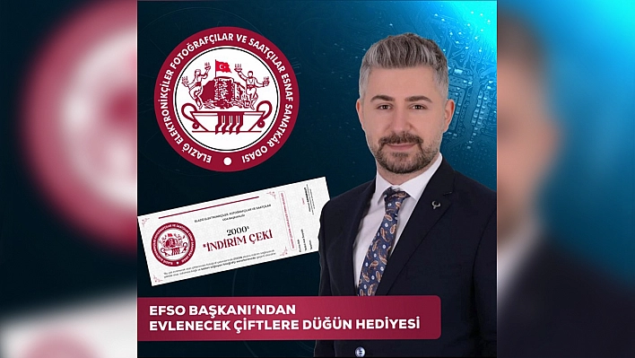 Başkan Açıkladı Elazığ'da Evlenenlere Destek Bizden