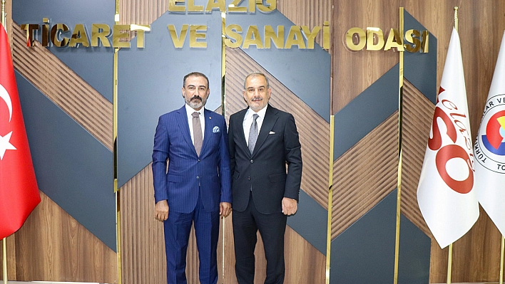 Başkan Alan, Gaziantep ticaret odası başkanı Yıldırım'ı ağırladı