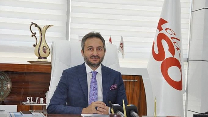 Başkan Arslan: '12 Kasım'da yapılacak Elazığ TSO Seçimlerinde Aday Olmayacağım'