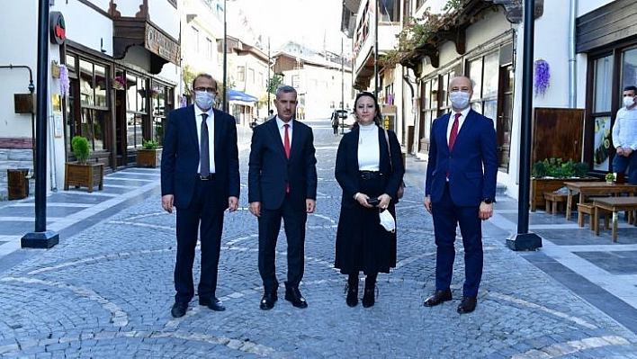 Başkan Çınar, Doğan'ı kültür evlerinde ağırladı