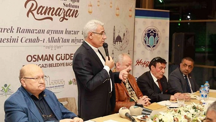 Başkan Güder, basın mensuplarıyla iftarda biraya geldi