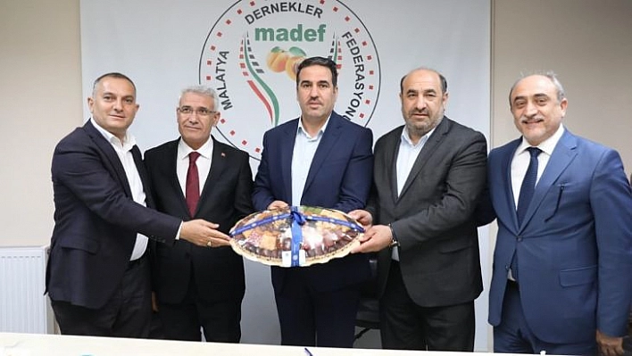 Başkan Güder'den MADEF'e istişare ziyareti