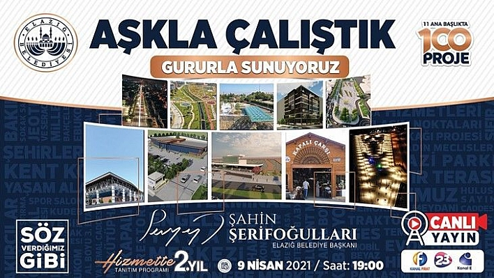 Başkan Şerifoğulları, Hizmetlerini Anlatacak