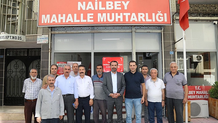 Başkan Şerifoğulları Mahalle Ziyaretlerine Devam Ediyor