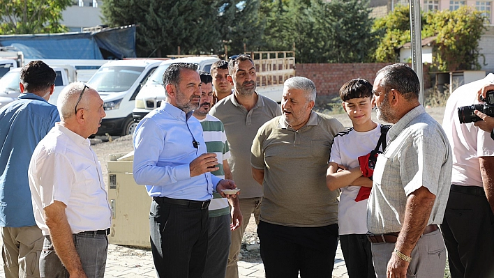 Başkan Şerifoğulları, saha çalışmalarını sürdürüyor