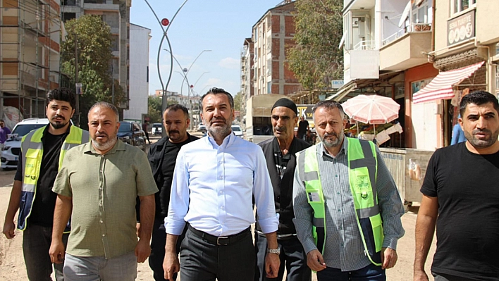 Başkan Şerifoğulları, saha incelemelerini sürdürüyor