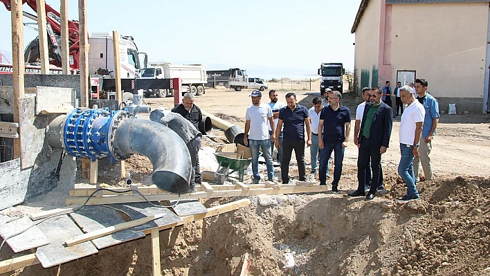 Başkan Şerifoğulları, yeni istasyonda incelemede bulundu