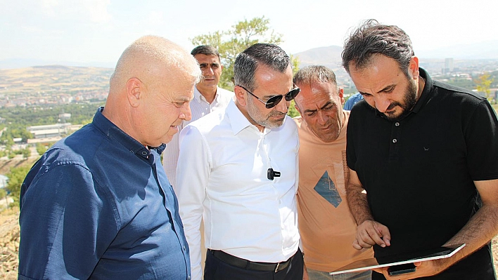 Başkan Şerifoğulları, yol yenileme çalışmalarını yerinde inceledi