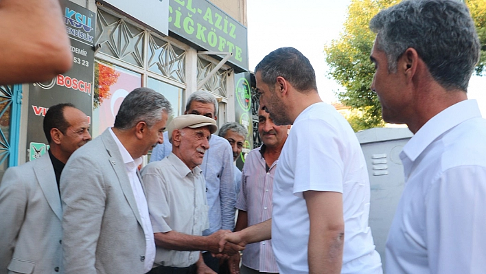 Başkan Tuncer Turus'tan Milletvekili Semih Işıkver'e ve İl Başkanı Yunus Bal'a teşekkür..