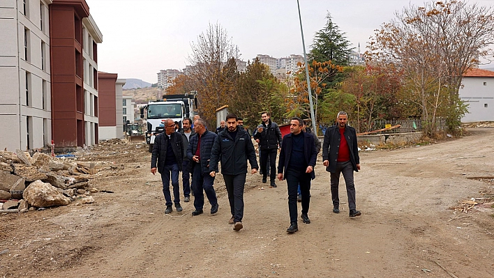 Başkan Ulutaş rezerv alanlarındaki çalışmaları inceledi