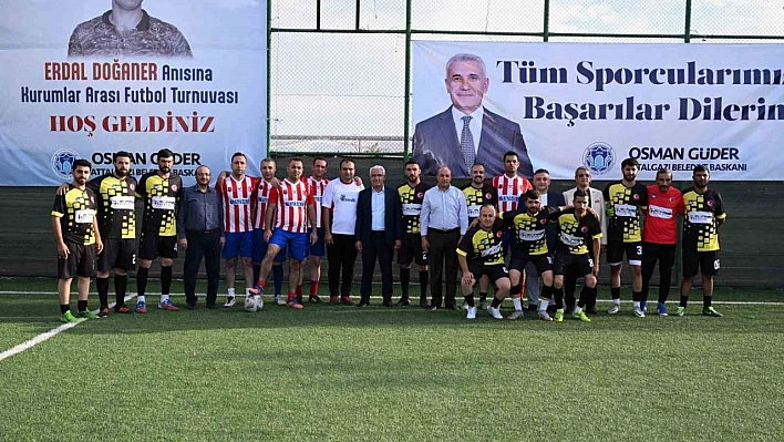Battalgazi Belediyesi'nde anlamlı futbol turnuvası