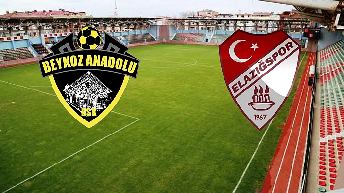 Beykoz Anadolu- Elazığspor Maçı canlı anlatım